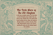Zussel | Blackletter Typeface, a Blackletter Font by Denustudios (Thumbnail 4 of 12)