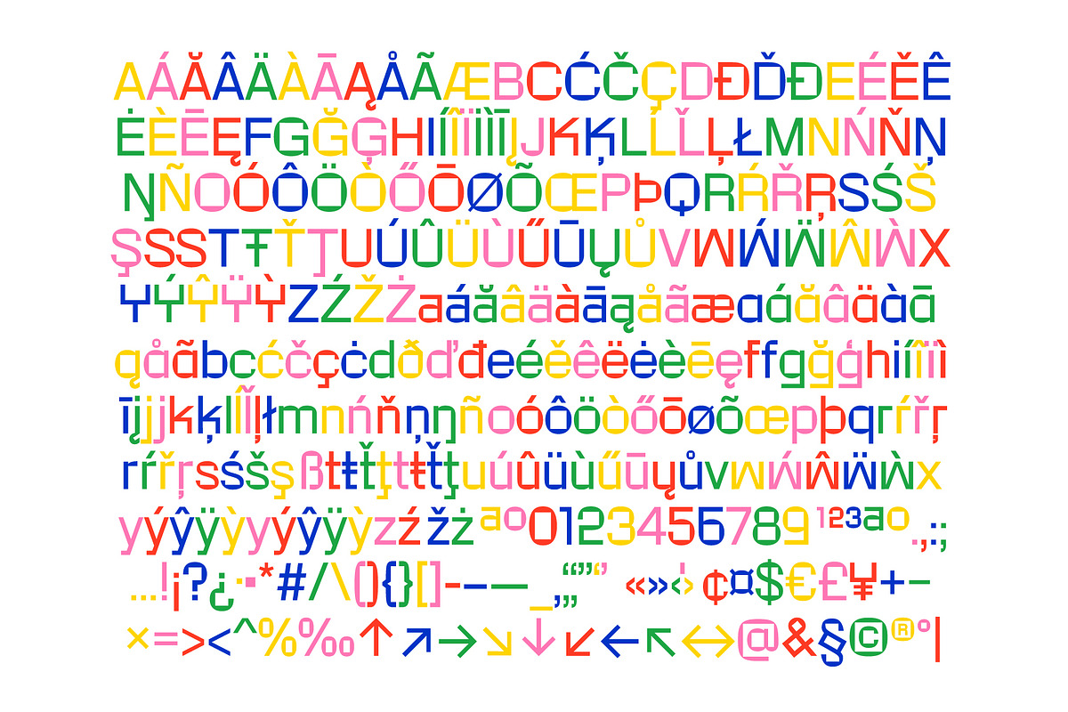 Rotonto family, a Sans Serif Font by SUPERNULLA (Photo 7 of 7)
