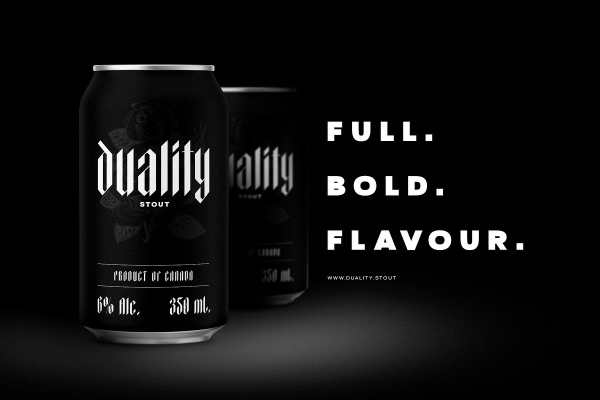 Elmwood Blackletter Display Font, a Blackletter Font by Vintage Type Company (Photo 3 of 16)