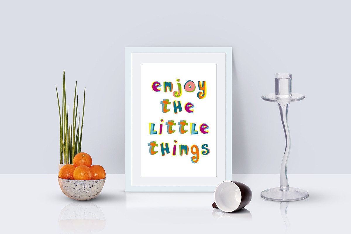 Ziggy color font preview 4