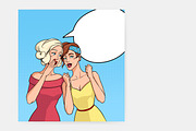 Comic women with speech bubble, a Person Illustration by Good Studio (Thumbnail 2 of 3)