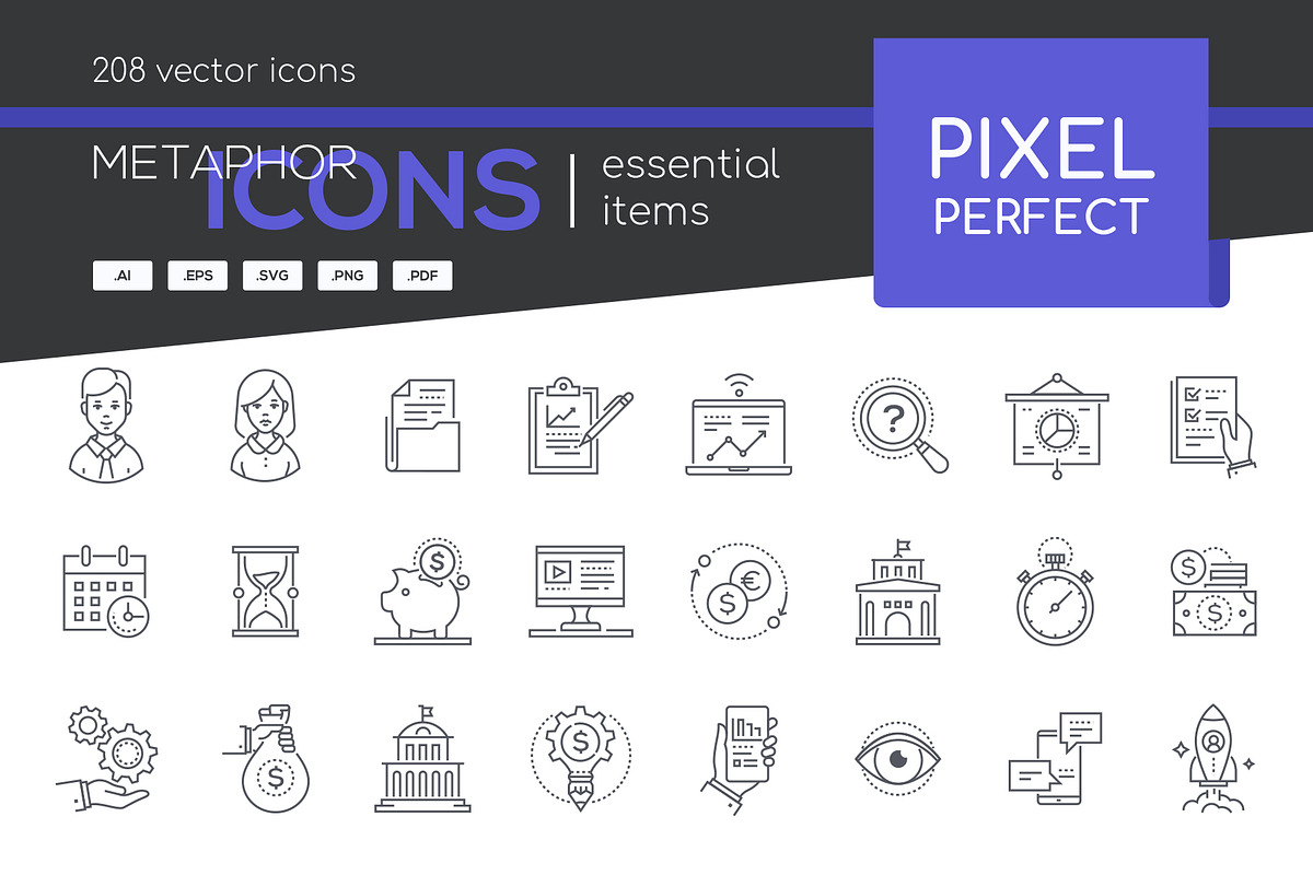 Pixel Perfect Icons Collection (BW), an Outline Icon by Boyko Pictures (Photo 1 of 10)