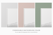 5x7 Portrait, 3 Frame Mockup, a Household Mockup by Lelu Art Design (Thumbnail 9 of 11)