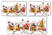 Winter in Candy Land, a Food Illustration by Daria's Magic World (Thumbnail 3 of 4)