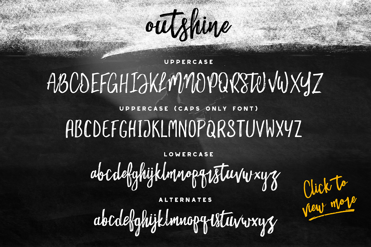 Outshine Duo Font Pack preview 7