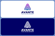 Modern Outline Letter A Logo, a Templates & Theme by Suhandi (Thumbnail 4 of 4)
