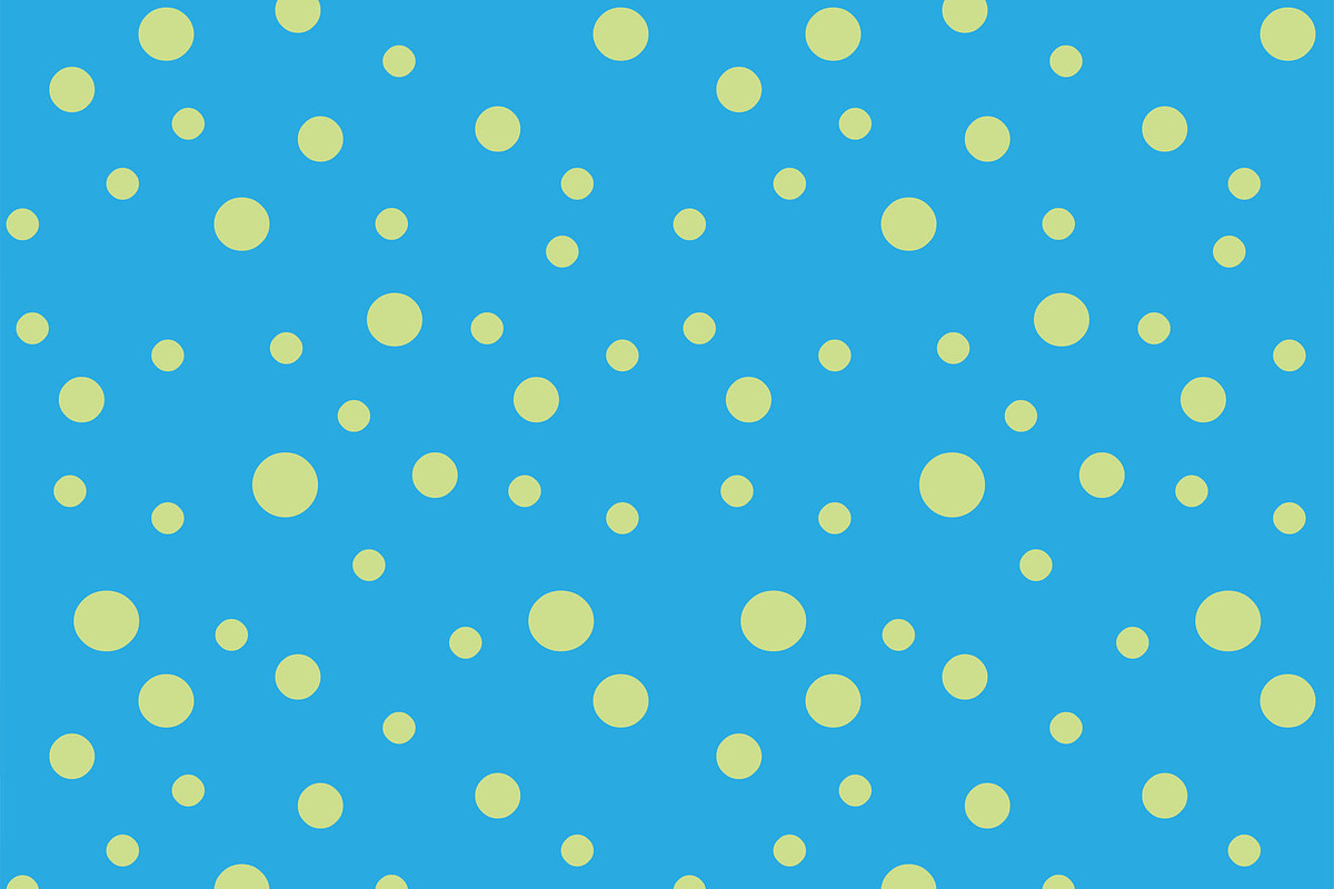 Lime Dots on Blue Seamless Repeat, a Pattern Graphic by Sharon Schwalbe (Photo 3 of 3)