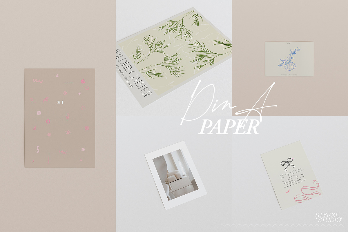 PAPER & POSTER | Art Print Mockup, a Product Mockup by Stykke Studio (Photo 7 of 9)