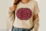 Mama Mother Wreath PNG T-shirt Desig, a Graphic by mh_arif (Thumbnail 3 of 4)