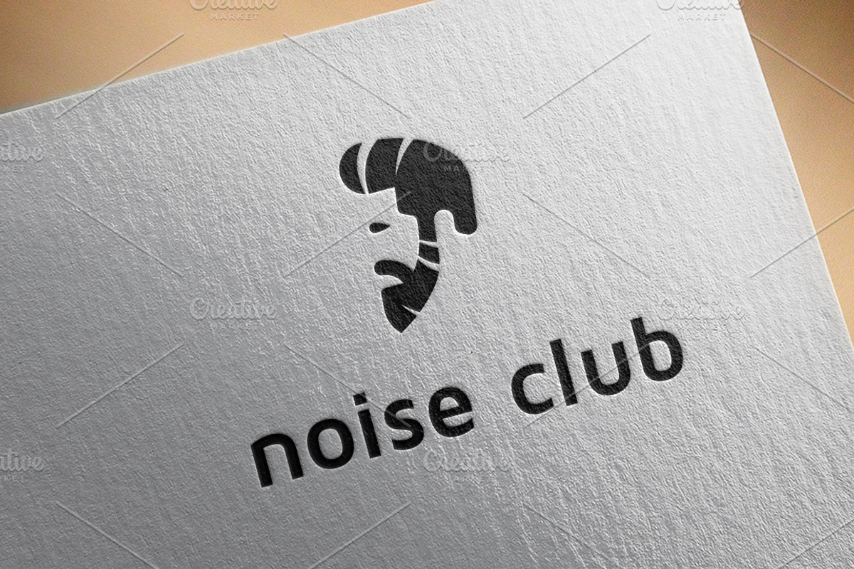 Noise Disco Club Logo Template, a Branding & Logo Template by Manudesign (Photo 3 of 3)