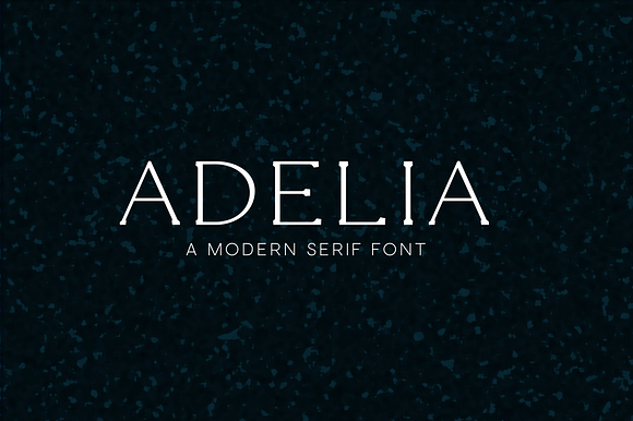 Adelia - A Modern Serif Font preview 6