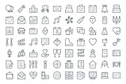 100+ Wedding Vector Icons, an Outline Icon by Vectors Market (Thumbnail 2 of 3)