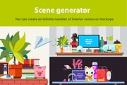 PIXEL PERFECT - scene constructor, a Product Mockup by Oleg Beresnev (Thumbnail 3 of 4)