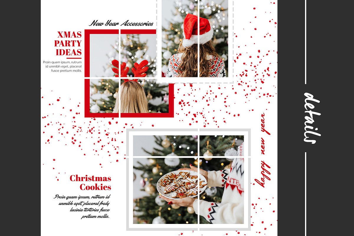 Christmas Instagram Puzzle SALE!, a Social Media Template by illycreative (Photo 7 of 11)