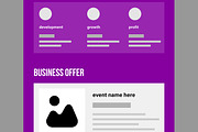 Business Newsletter Wireframe, a Wireframe Template by MightyDesign (Thumbnail 5 of 9)
