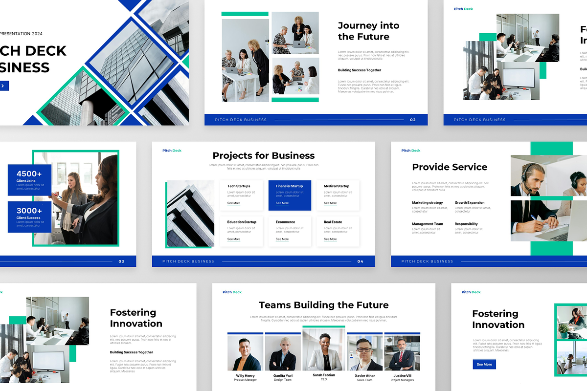 Pitch Deck Business - Pitch Deck, a Presentation Template by GraphauseProject (Photo 3 of 6)