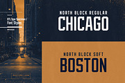 North Block - Display Font, a Sans Serif Font by BoxTube Labs (Thumbnail 6 of 9)