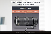 Electroshop-Business Email Template, an Email Template by ZippyPixels (Thumbnail 2 of 4)
