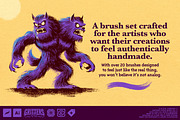 G.A.R.M. Illustrator Brush Bundle, a Brush Add-On by G.A.R.M. Company (Thumbnail 4 of 15)