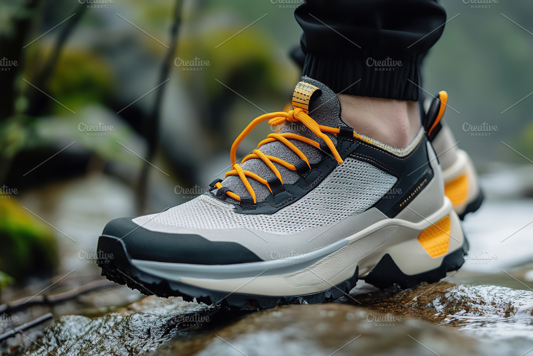 Trail sport shoes for men, designed for rugged outdoor adventure, a Sports & Recreation Photo by AlyaAnd