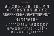Balverd a Vintage Style Typeface, a Serif Font by Blankids Studio (Thumbnail 11 of 12)