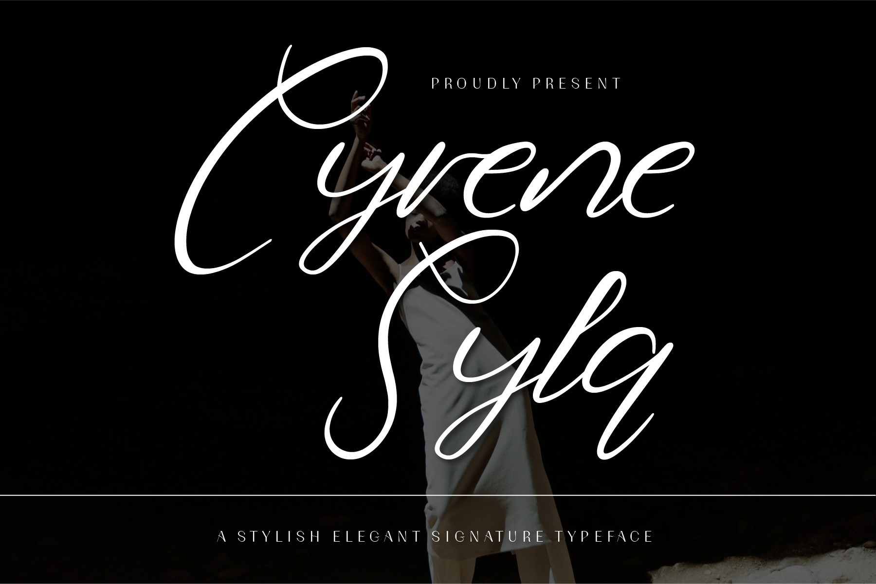 Cyrene Syla - Signature Handwritten, a Handwritten Font by Indotype Foundry