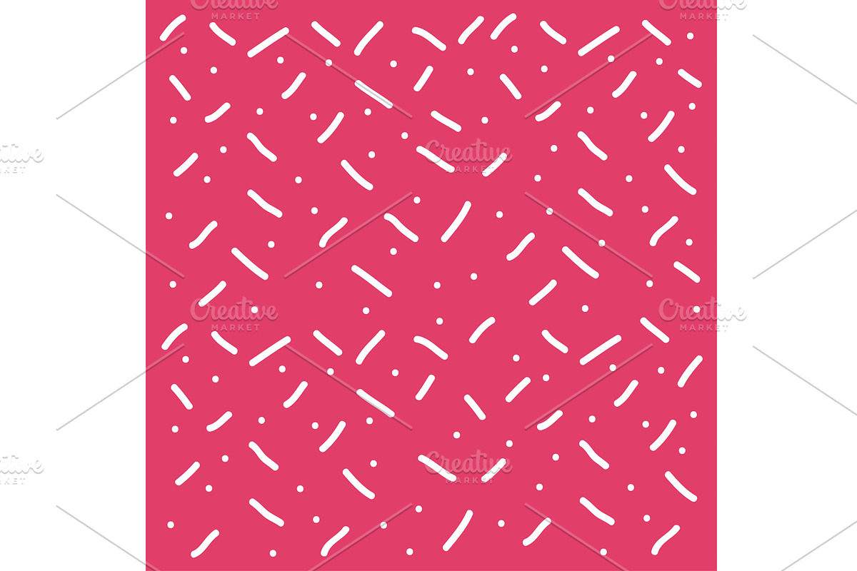 red texture memphis, a Texture Illustration by studiogstock