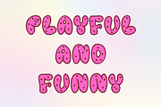 Melted Donuts, a Handwritten Font by Letterafa Studio (Thumbnail 5 of 7)