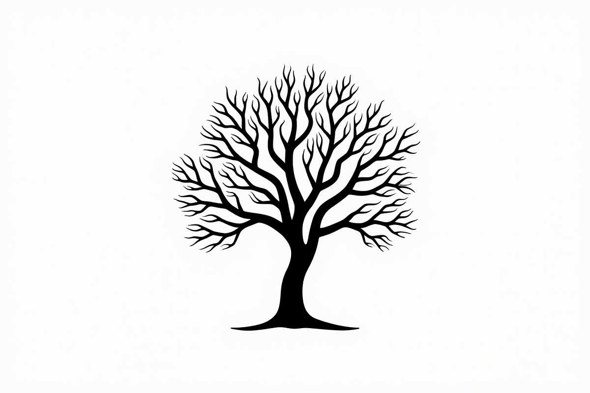 Nature Tree Silhouette Set, an Illustration by Creativeshirt (Photo 4 of 9)