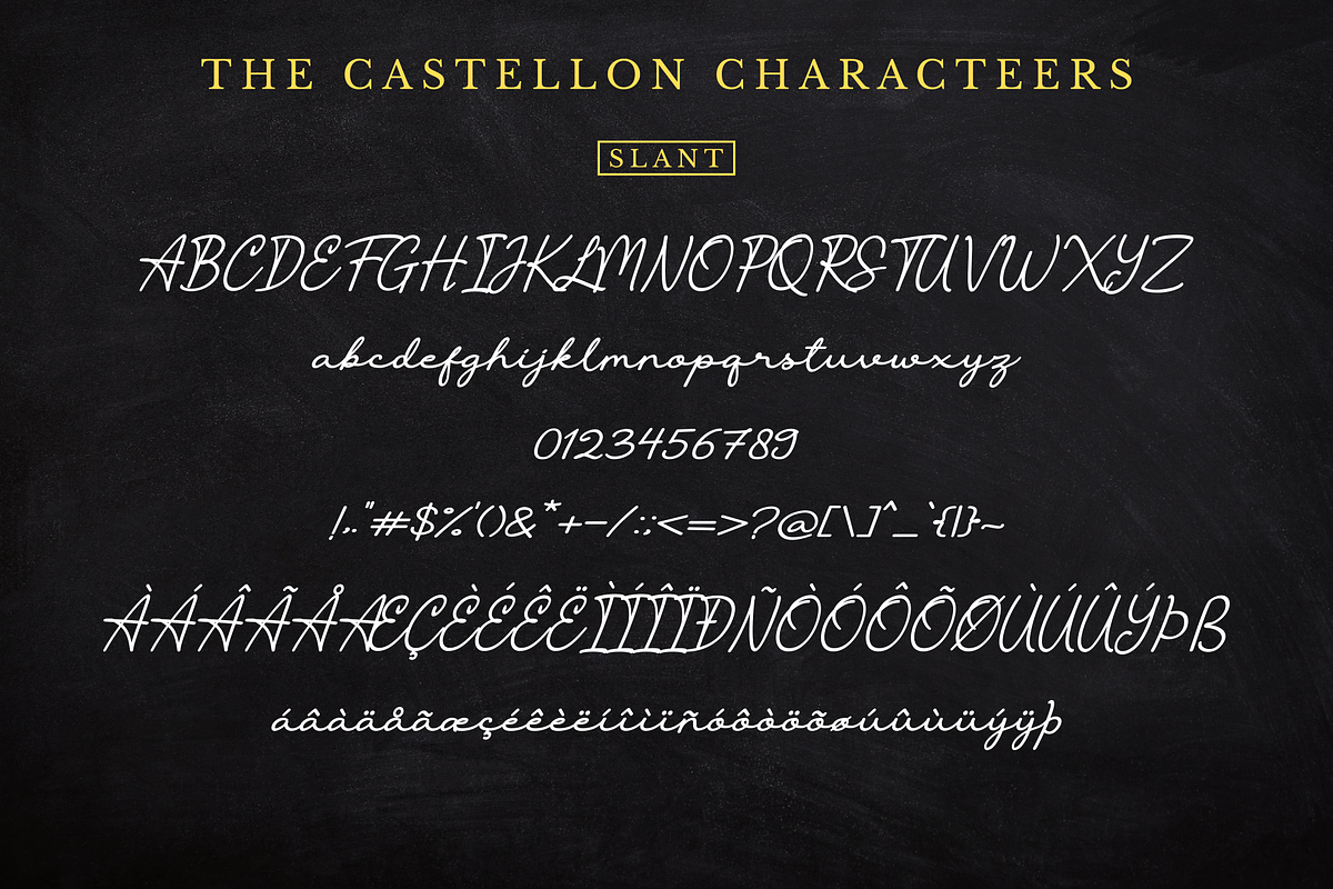 The Castellon, a Script Font by Sibelumpagi Studio (Photo 15 of 17)