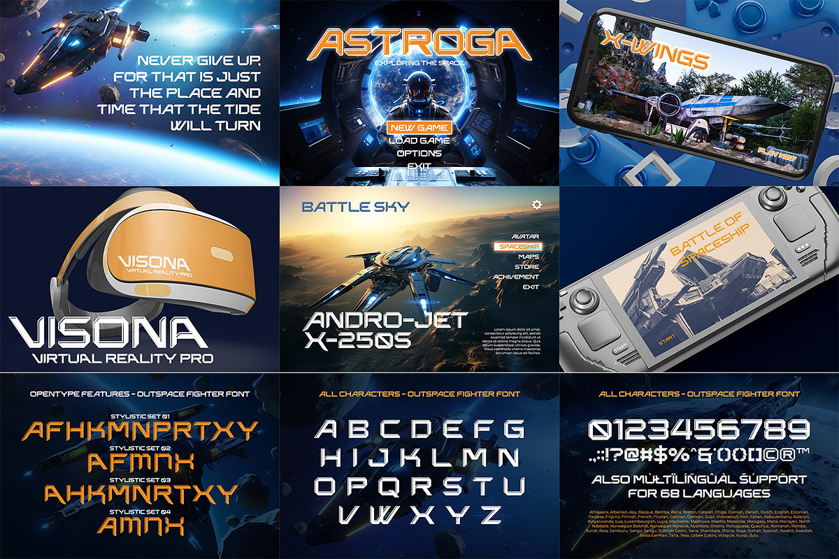 Special Game Font Bundle, a Script Font by Ditatype (Photo 6 of 12)