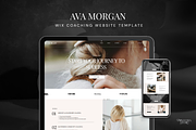 Wix Coaching Website Template, a Wix Template by Primavera Studio Design (Thumbnail 2 of 10)