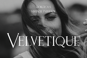 Velvetique - Luxury Typeface