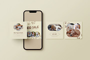 Pet Social Media Template - Canva, a Social Media Template by Lunaria (Thumbnail 1 of 2)