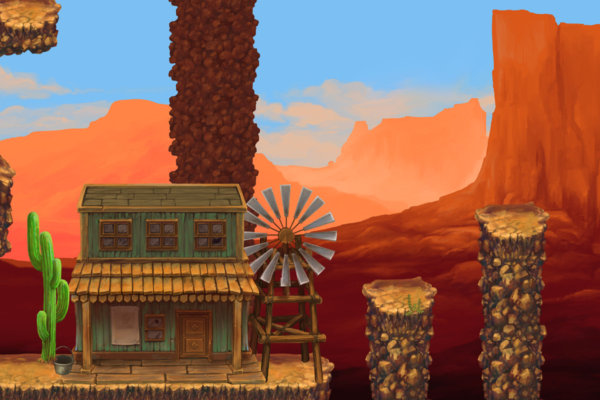 Old West Town - Game Tileset, a Graphic by LudicArts (Photo 4 of 5)