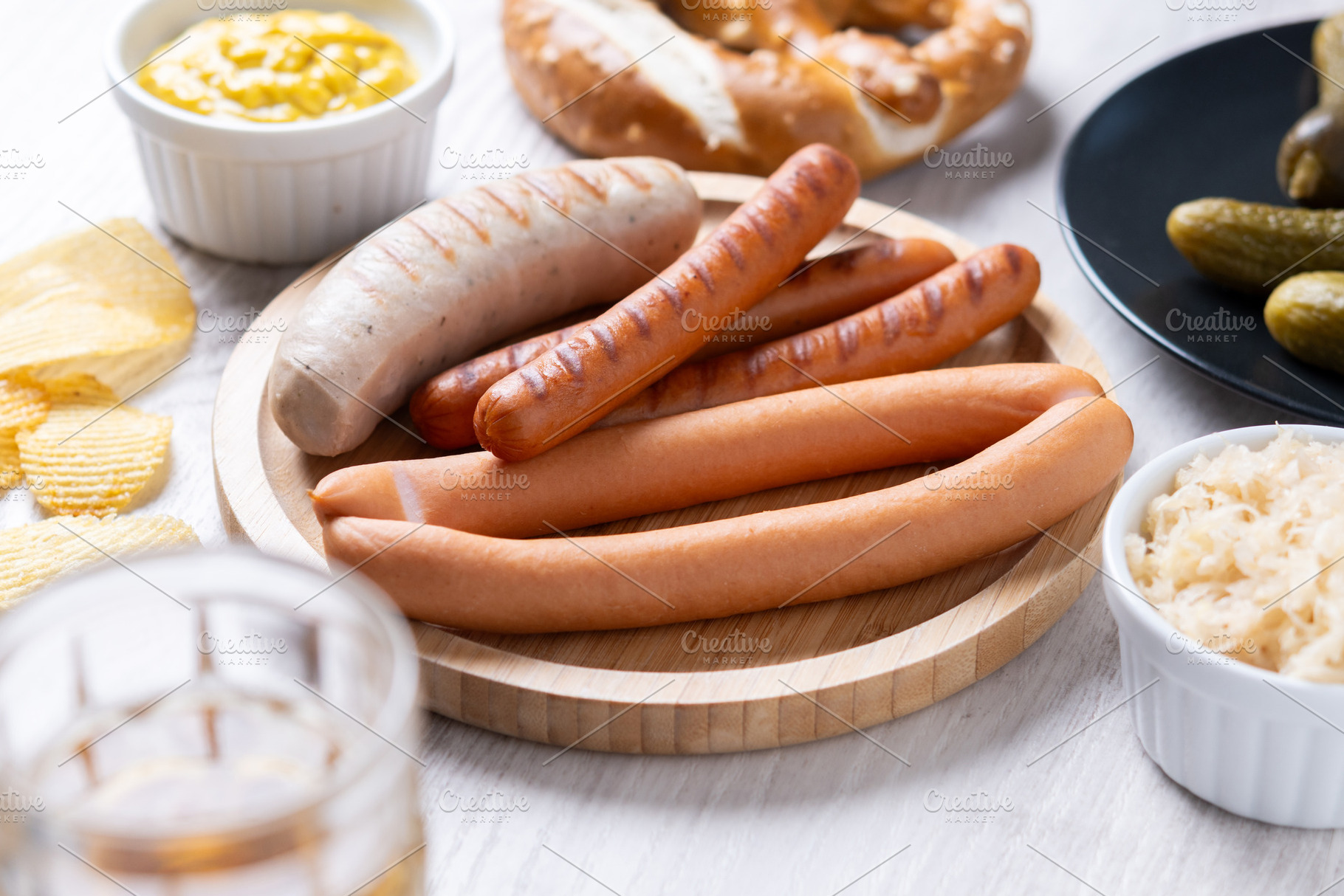 Traditional Oktoberfest food, a Food & Drink Photo by etorres69