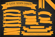 Sunshine Ribbon Banner Clipart, an Illustration by Amanda Ilkov (Thumbnail 2 of 4)