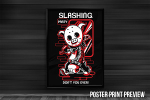 Slashing Party 1 Illustration