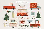 Cute Cars Clipart & Patterns, an Animal Illustration by AlekseliArt (Thumbnail 3 of 14)