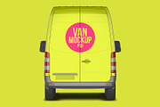 Transporter Van PSD Mockup, an Advertising Mockup by Sinlatown (Thumbnail 4 of 6)