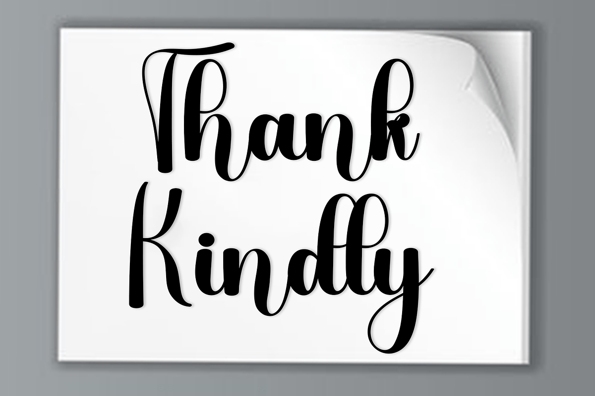 Visiting Calligraphy, a Handwritten Font by InermediaSTUDIO (Photo 8 of 8)