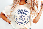I Love My Husband But Sometimes I, an Illustration by SharpMarketplace (Thumbnail 2 of 9)