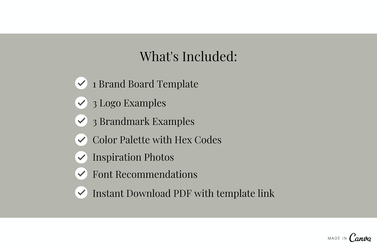 Brand Board Template, a Branding & Logo Template by Joanna Lane Designs (Photo 2 of 3)