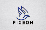 Dove Pigeon Bird Animal Flying Logo, a Branding & Logo Template by jongcreative (Thumbnail 1 of 3)