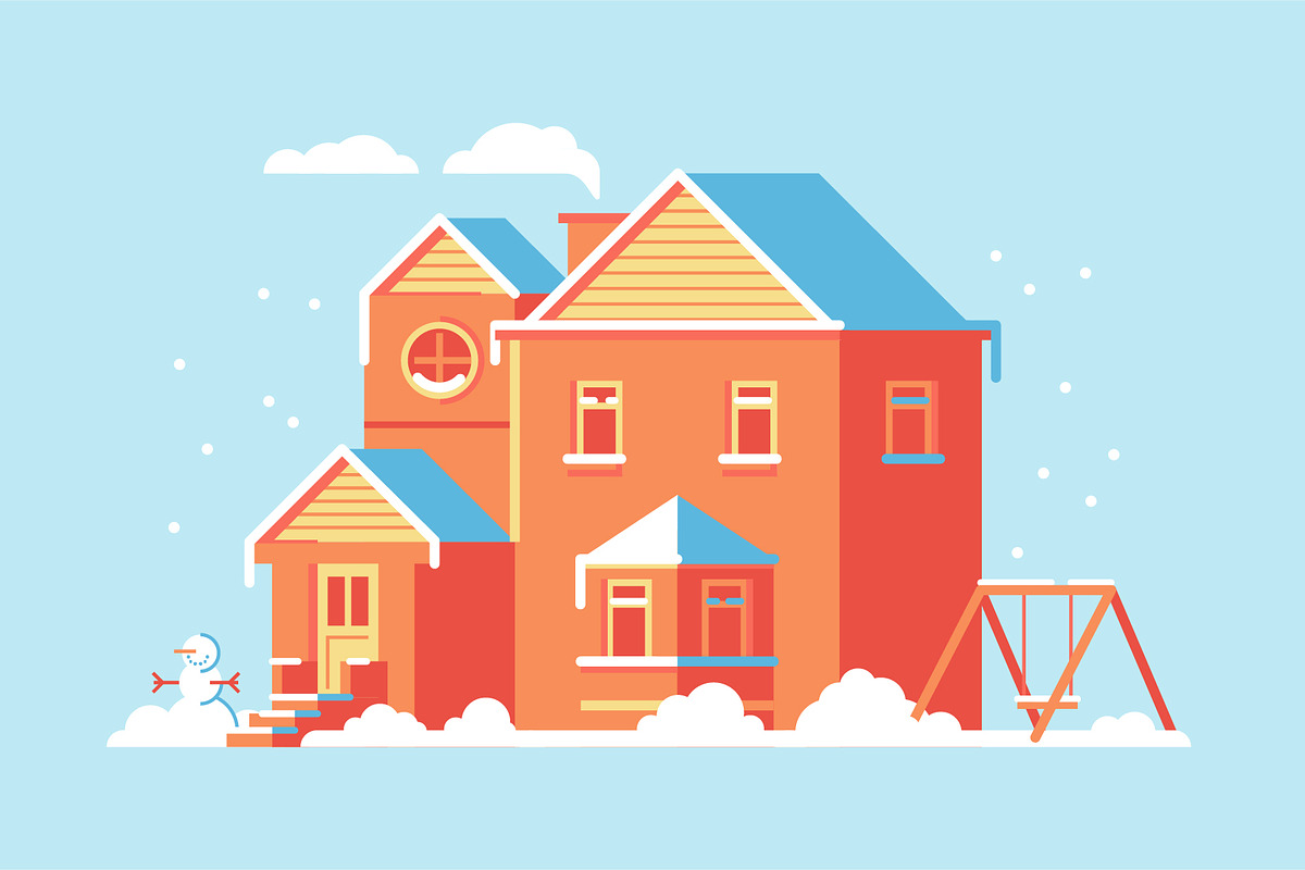 House Illustration Pack, a Graphic by Wilsonkjc (Photo 4 of 5)