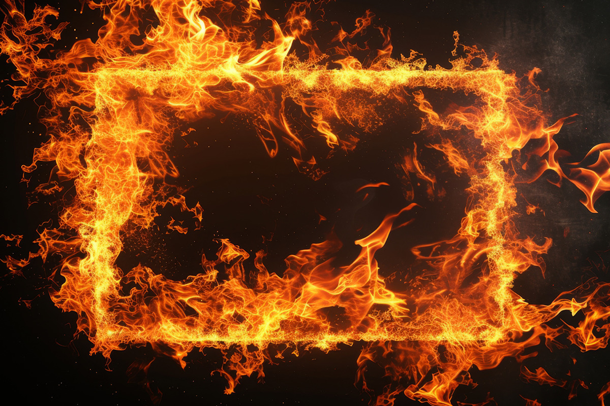 Fire shapes. Collection, an Object Graphic by Handmadefont