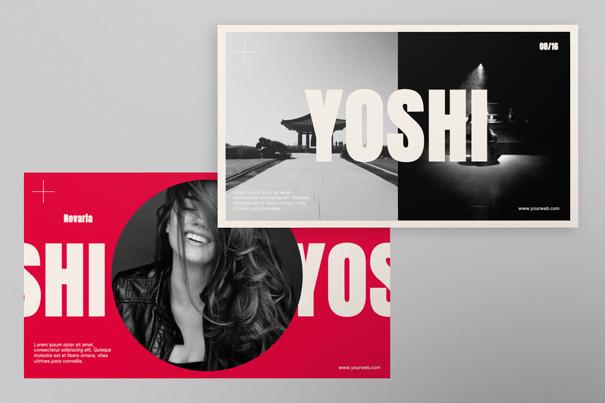 YOSHI Urban Google Slide Template, a Presentation Template by Portocraft (Photo 2 of 7)