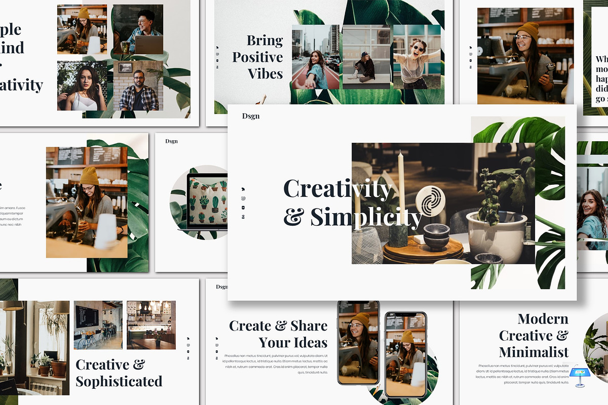 Dsgn - Keynote Template, a Presentation Template by deasign (Photo 1 of 14)