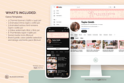 YouTube Branding Kit - Pink Coquette, a Social Media Template by KloudCanvas (Thumbnail 2 of 8)
