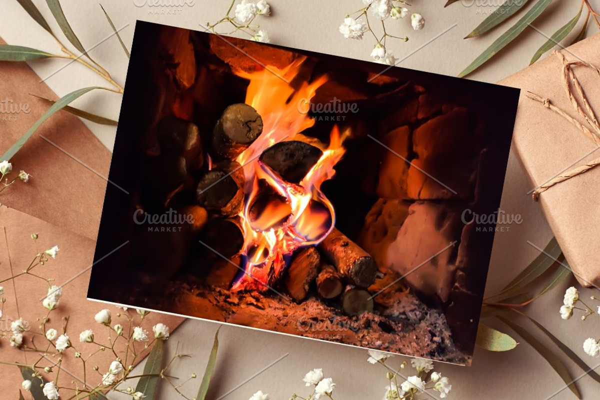 Cozy Fireplace, a Holiday Photo by pictures for you (Photo 4 of 4)